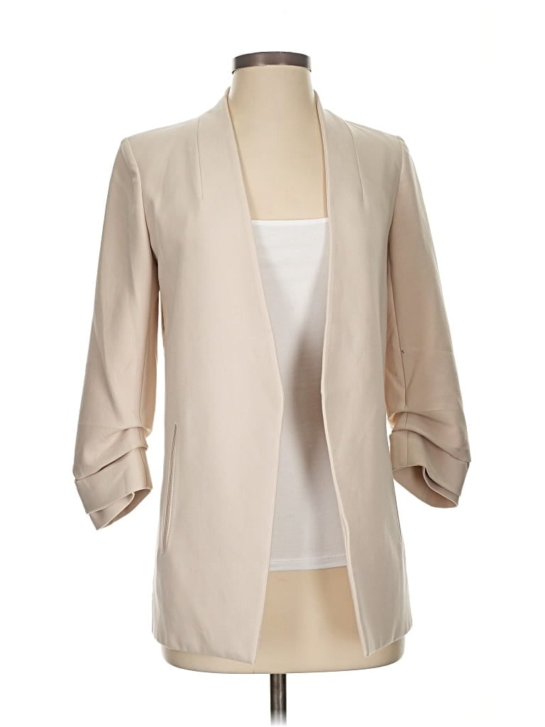 Pre-owned Babaton Blazer Jacket In Brown