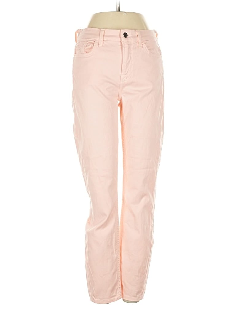 Pre-owned Jen7 By 7 For All Mankind Jeans In Pink