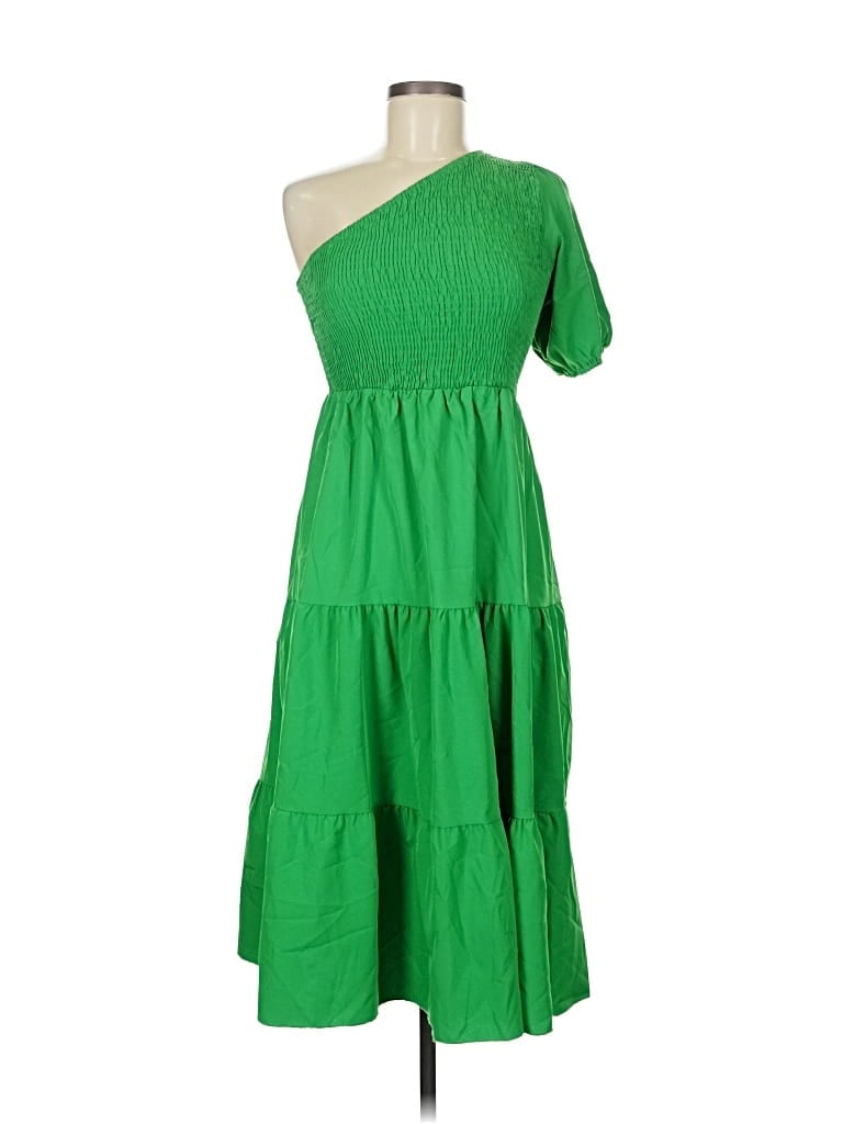 UNBRANDED Pre-owned Casual Dress In Green