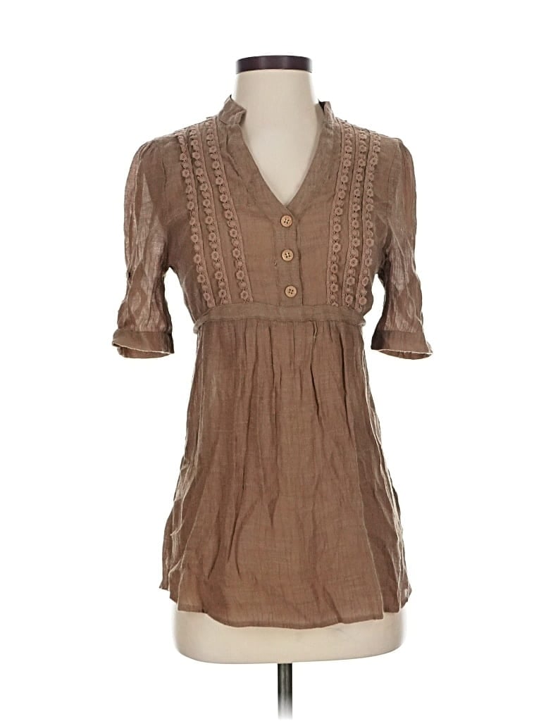 Pre-owned Mine Casual Dress In Brown