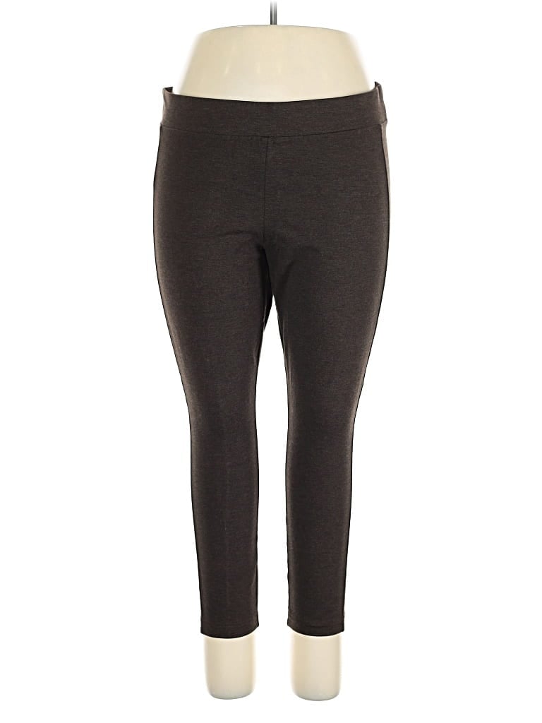 Pre-owned Ann Taylor Factory Active Pants In Brown