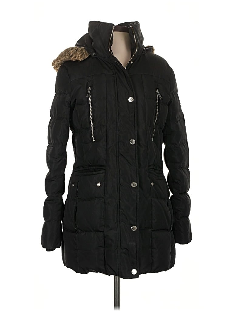 Pre-owned Michael Michael Kors Coat In Black