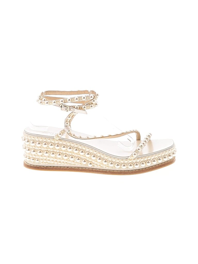 Pre-owned Jimmy Choo Wedges In White