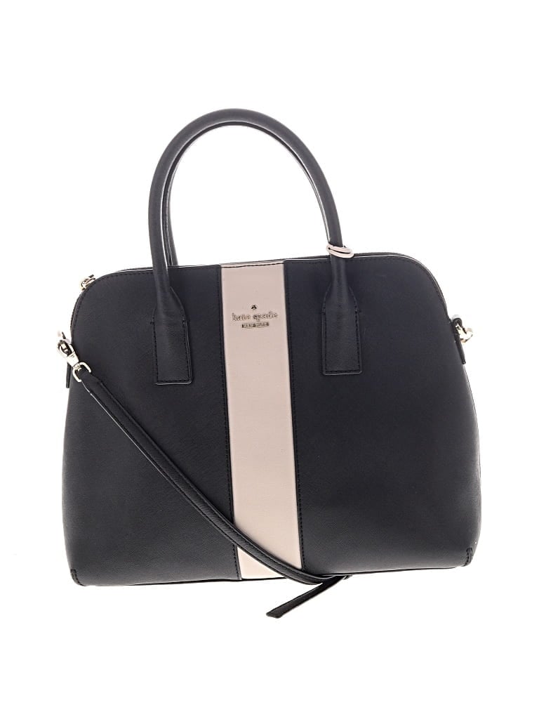 KATE SPADE Pre-owned New York Leather Satchel In Black