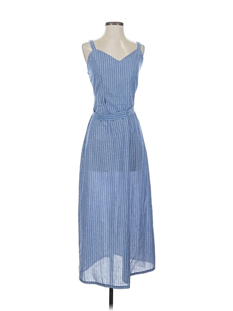Assorted Brands Casual Dress In Blue