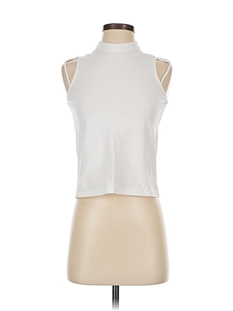 Pre-owned Assorted Brands Sleeveless T-shirt In White