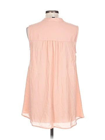 Alfani Sleeveless Button-Down Shirt (view 2)