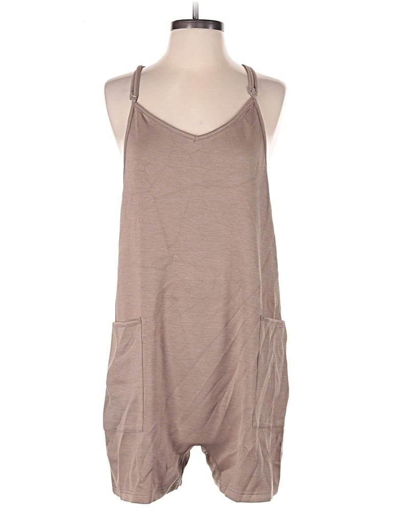 Pre-owned Assorted Brands Romper In Brown