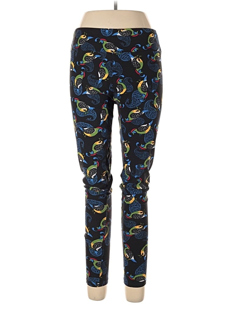 Pre-owned Lularoe Casual Pants In Blue