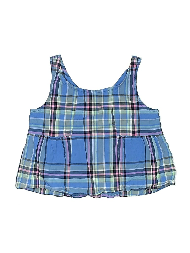Pre-owned Tea Kids' Sleeveless Blouse In Blue