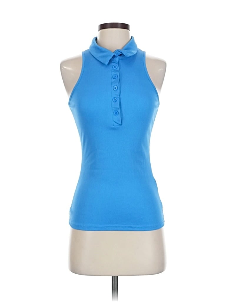 CHICME Pre-owned Sleeveless Blouse In Blue