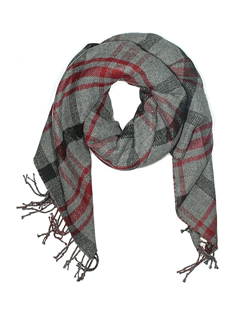 Pre-owned Pottery Barn Scarf In Gray