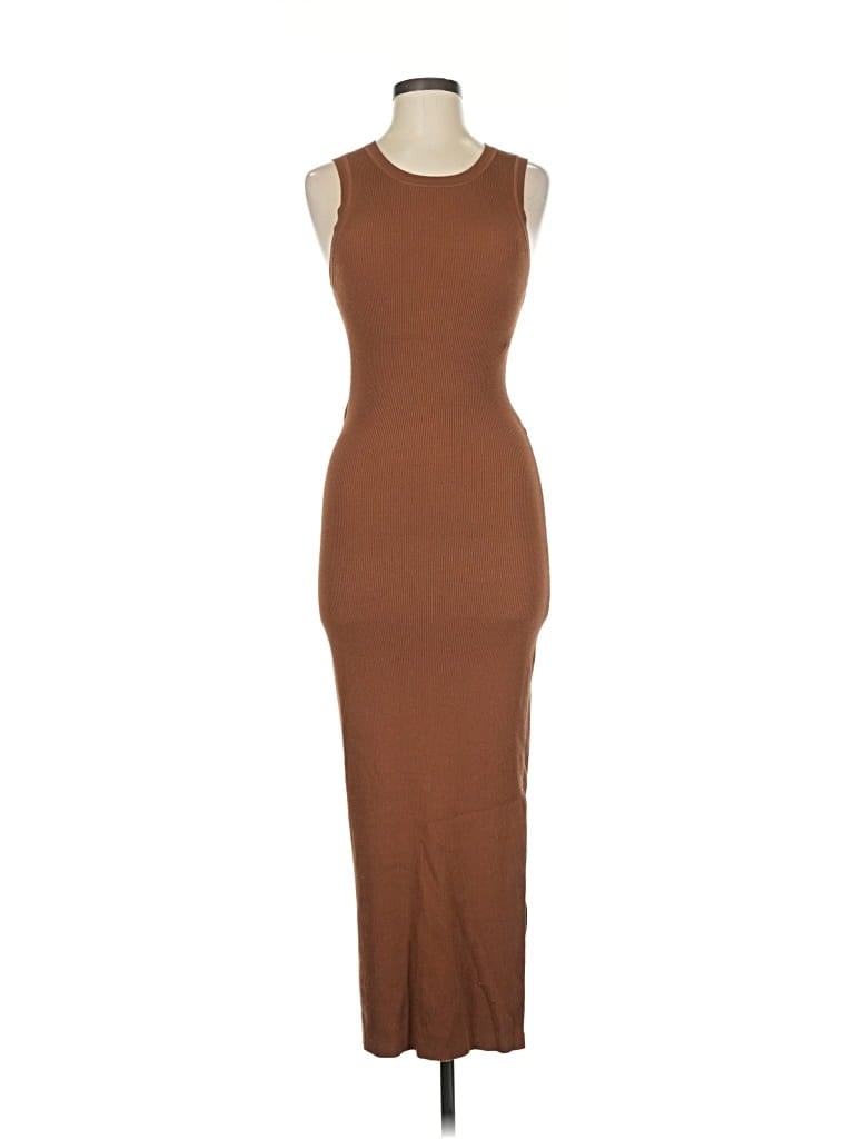 Pre-owned Rails Casual Dress In Brown