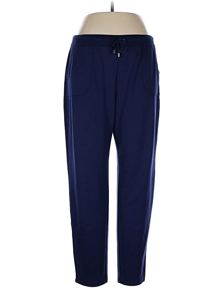 Pre-owned Zenergy By Chico's Casual Pants In Blue