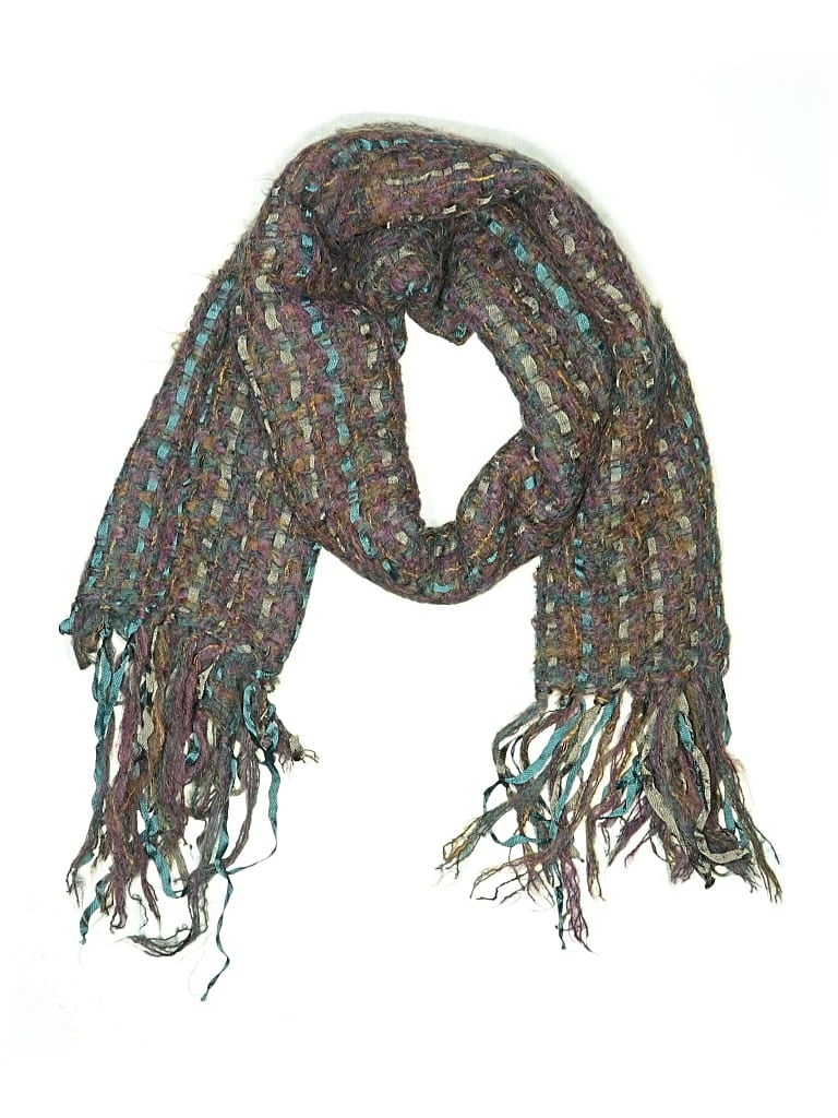 Pre-owned Unbranded Scarf In Blue