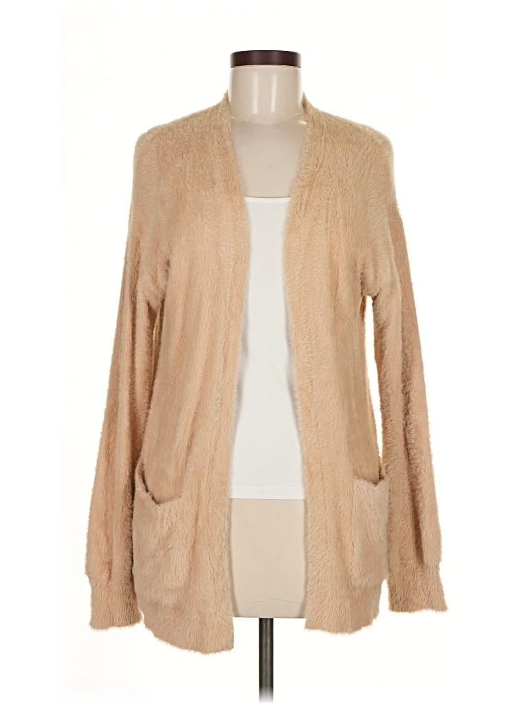 Pre-owned Express Cardigan Sweater In Brown