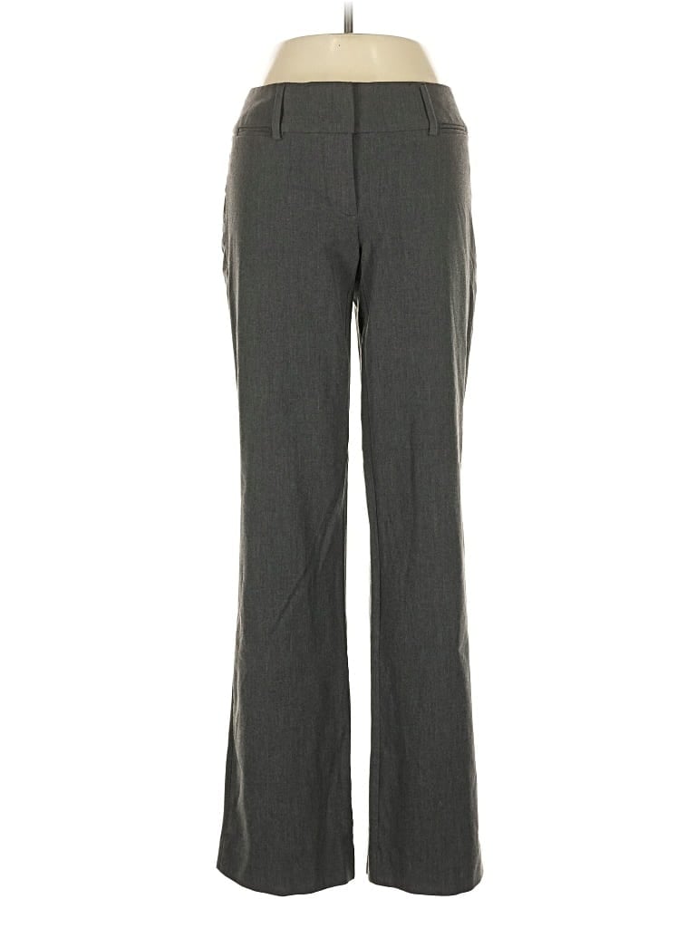 Pre-owned Ann Taylor Loft Dress Pants In Gray