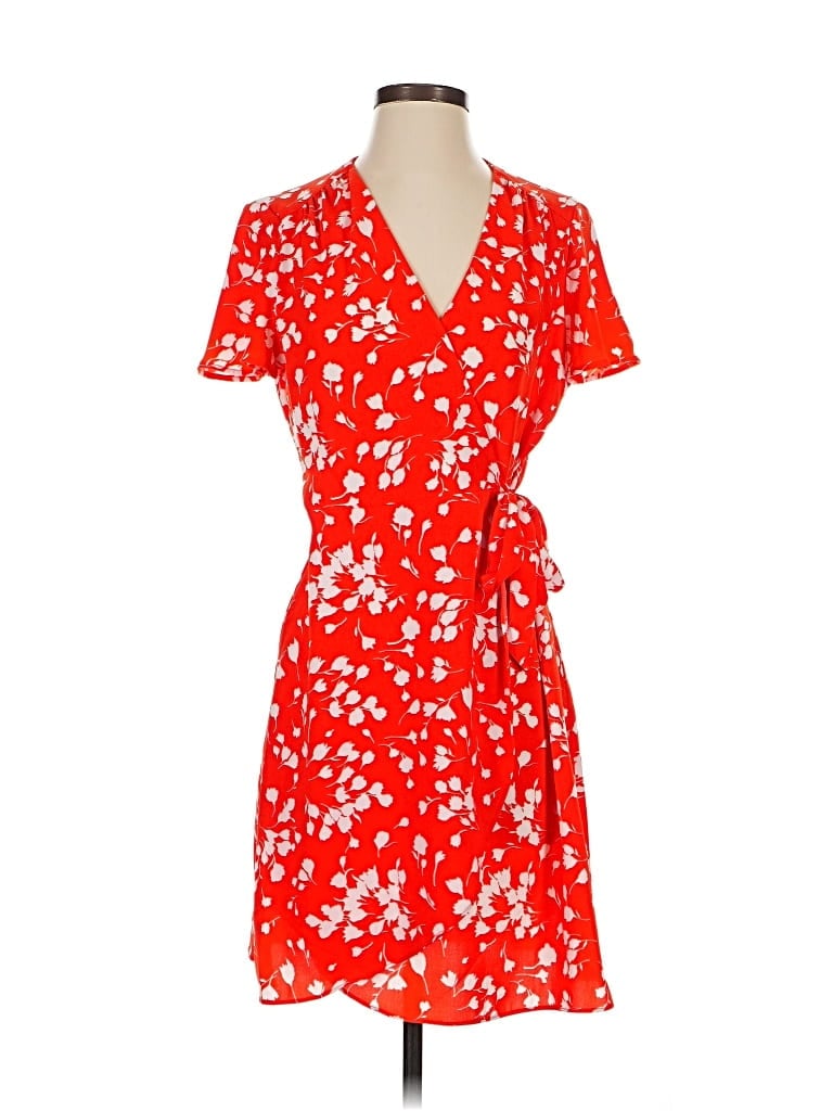 Pre-owned J.crew Factory Store Casual Dress In Red
