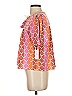 Saylor Orange Short Sleeve Blouse Size XS (estimated) - photo 5
