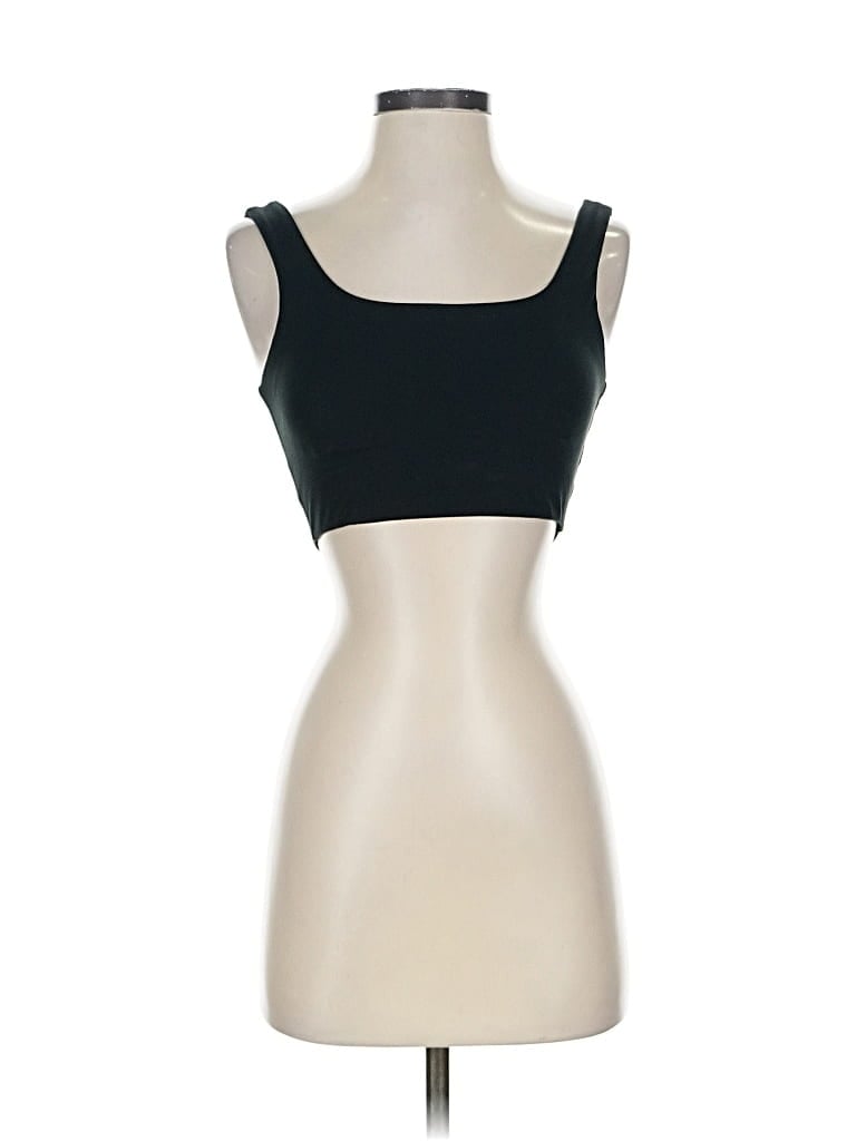 Pre-owned Mwl By Madewell Tube Top Black Strapless Neckline Tops