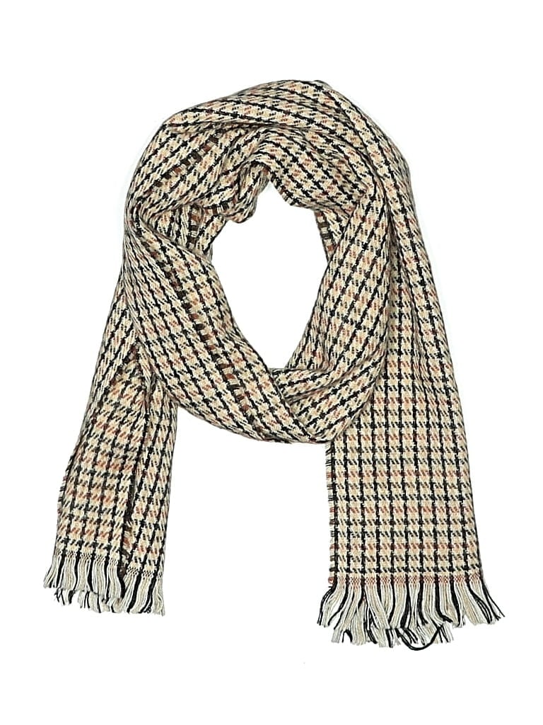 Pre-owned Assorted Brands Scarf In Brown