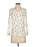MNG Ivory 3/4 Sleeve Blouse Size 2 - photo 1