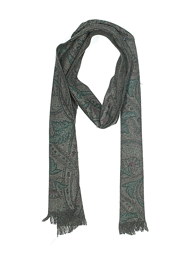 Pre-owned Unbranded Scarf In Gray