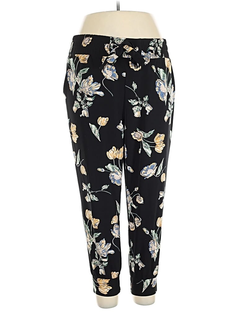 Pre-owned One By Chapter One Casual Pants In Black