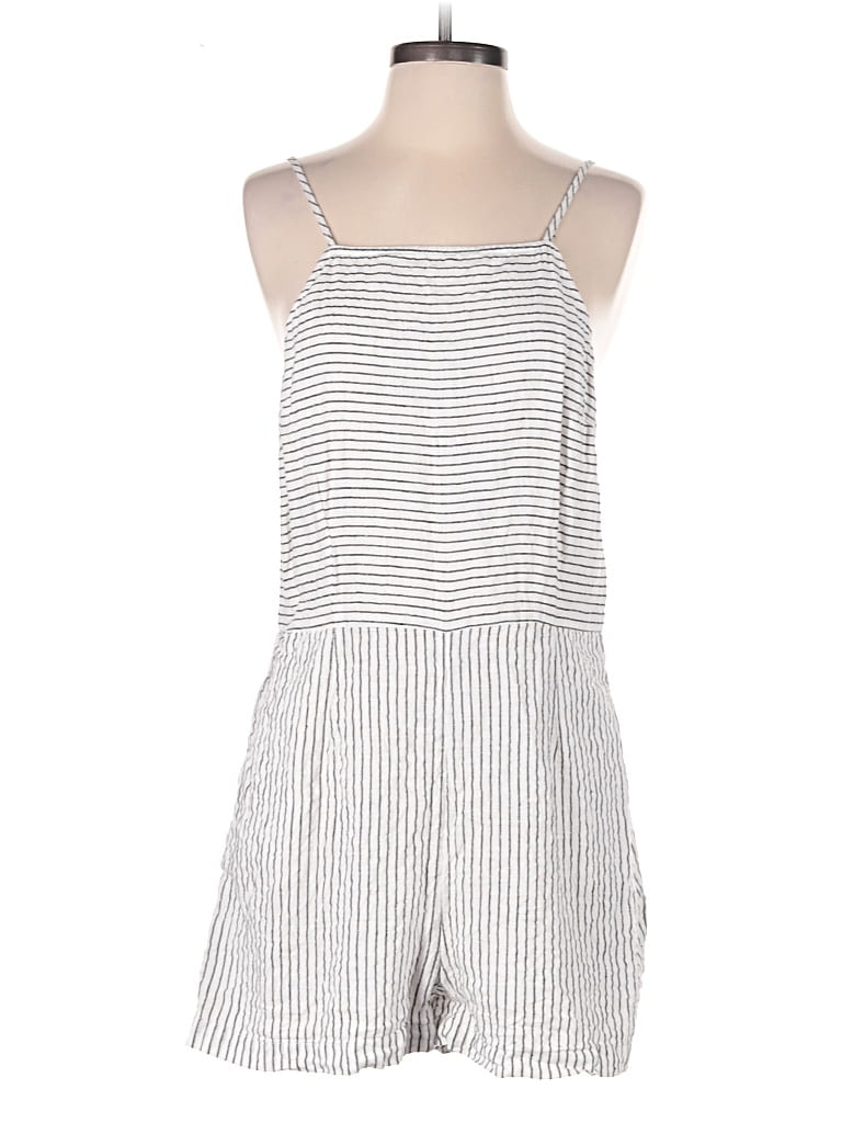 Pre-owned Vineyard Vines Romper In White