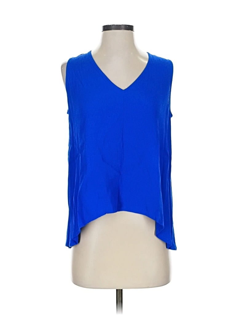 MADEWELL Pre-owned Sleeveless Blouse In Blue