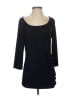Tribal Black Blue 3/4 Sleeve Top Size S - photo 1
