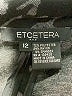 Etcetera Black Cocktail Dress Size 12 - photo 6