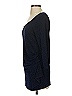 Tribal Black Blue 3/4 Sleeve Top Size S - photo 5