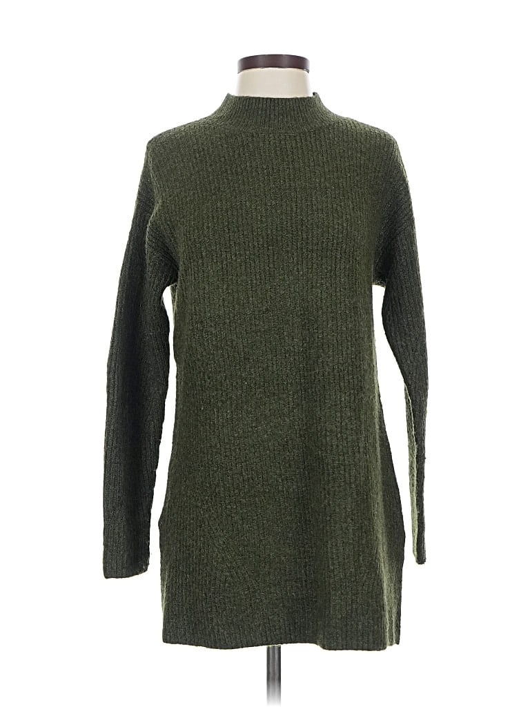 Pre-owned Old Navy Turtleneck Sweater In Green