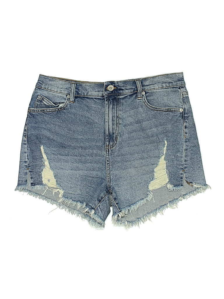 Pre-owned Kendall & Kylie Denim Shorts In Blue