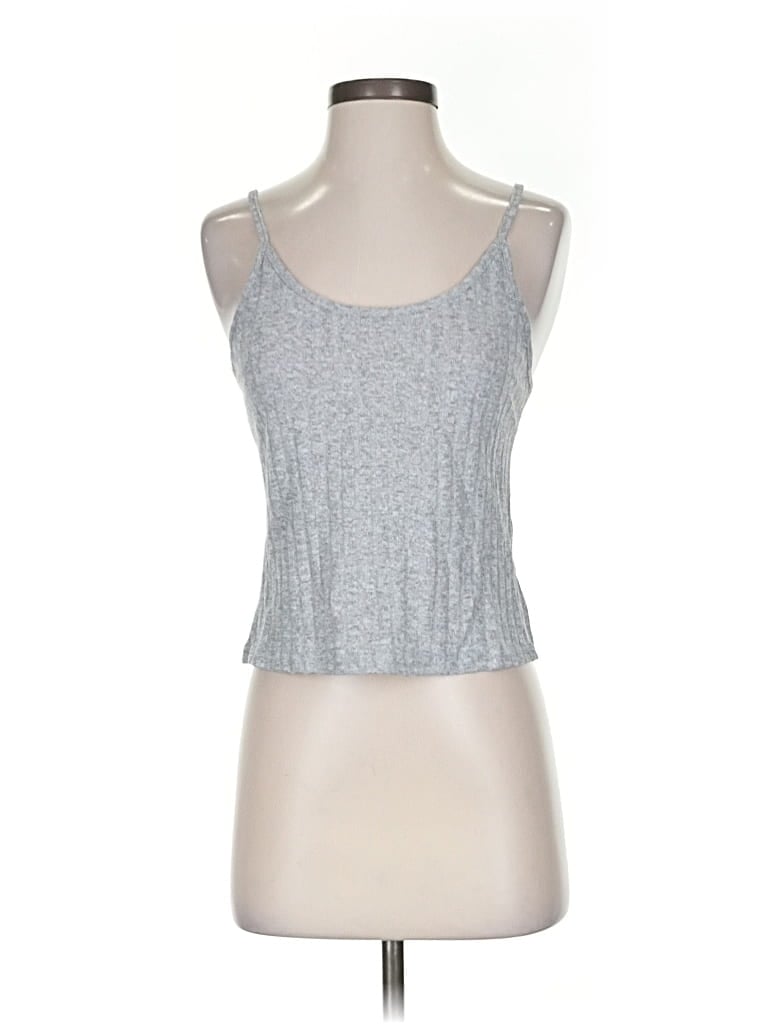 UNBRANDED Pre-owned Tank Top Silver Halter Neckline Tops