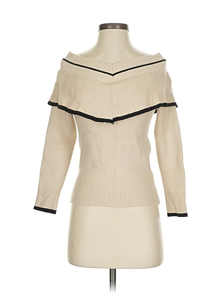 Pre-owned Thml Pullover Sweater In White