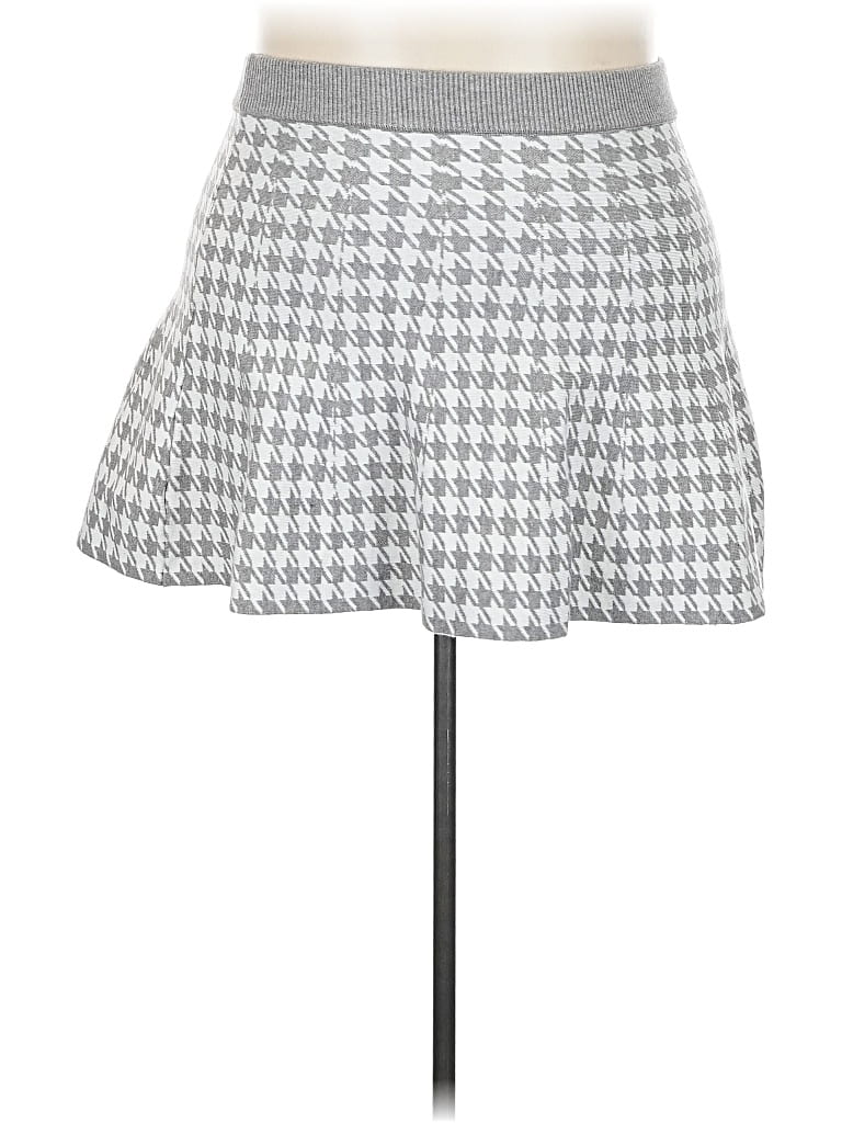 Pre-owned Assorted Brands Formal Skirt In Gray