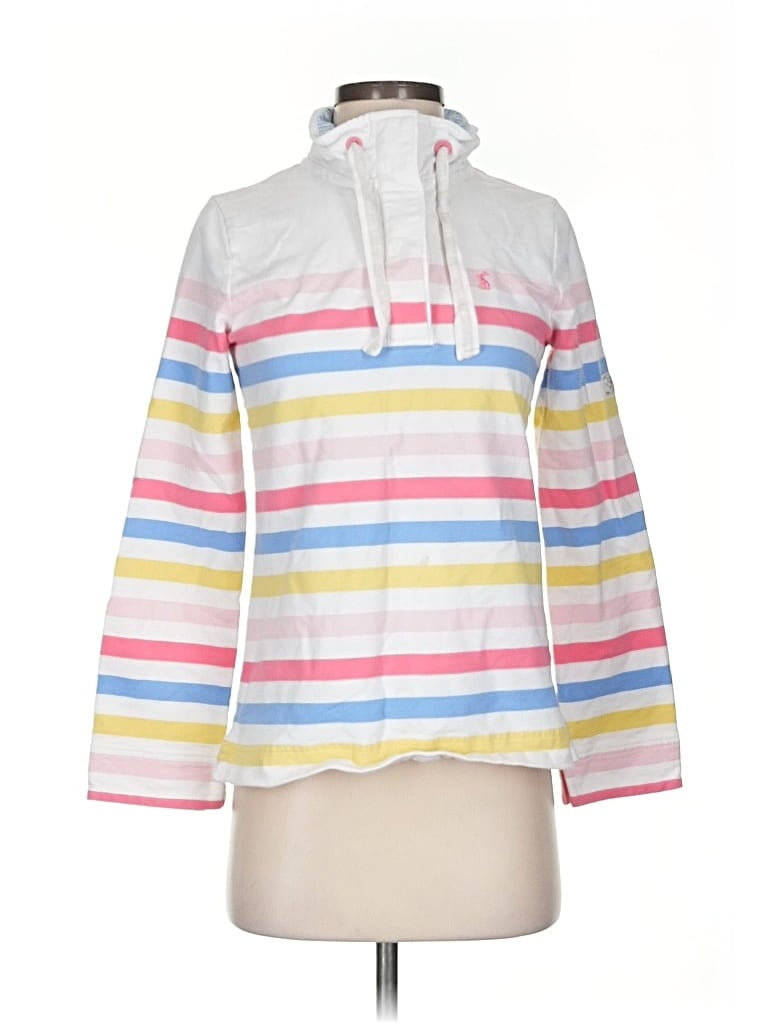 Pre-owned Joules Long Sleeve T-shirt In White