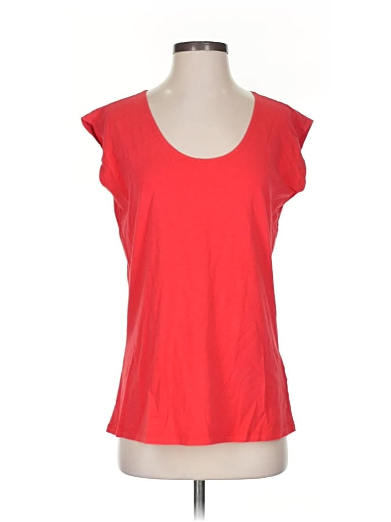 Pre-owned Synergy Sleeveless T-shirt In Red