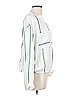 Sancia White Long Sleeve Silk Top Size L - photo 4