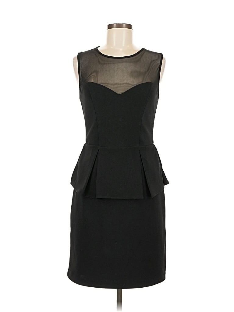 Pre-owned Bisou Bisou Cocktail Dress In Black