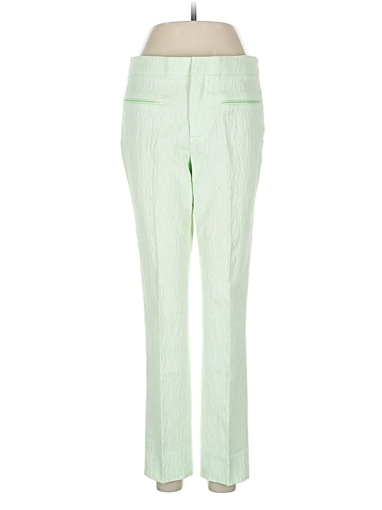 Pre-owned Zara Basic Dress Pants In Green