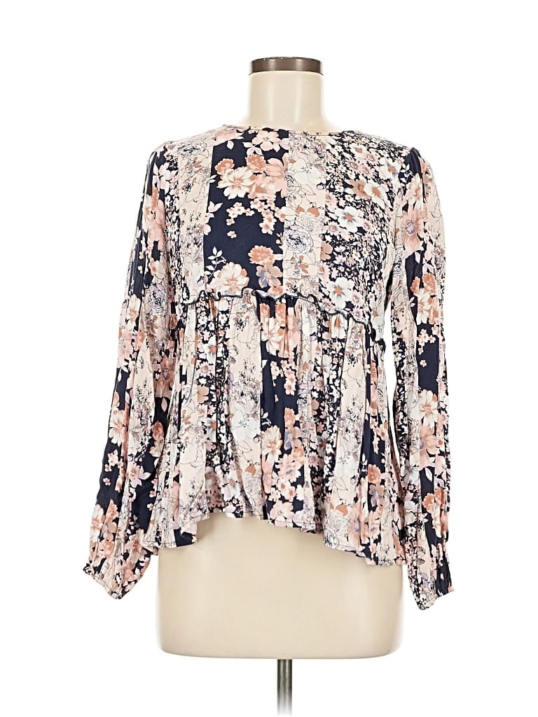 ANDREE BY UNIT Pre-owned Long Sleeve Blouse In White