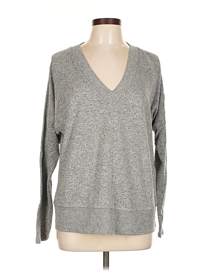 Pre-owned Buffalo By David Bitton Pullover Sweater In Gray