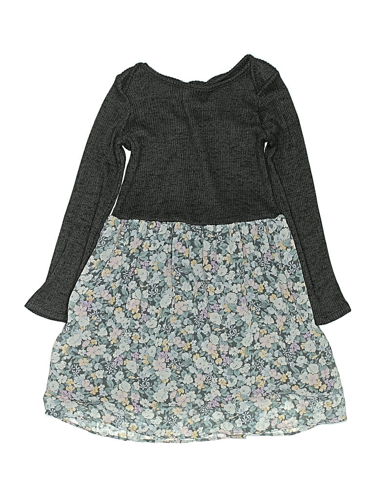 Pre-owned Oshkosh B'gosh Kids' Dress In Gray