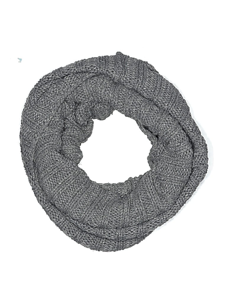 Pre-owned New York And Company Scarf In Gray