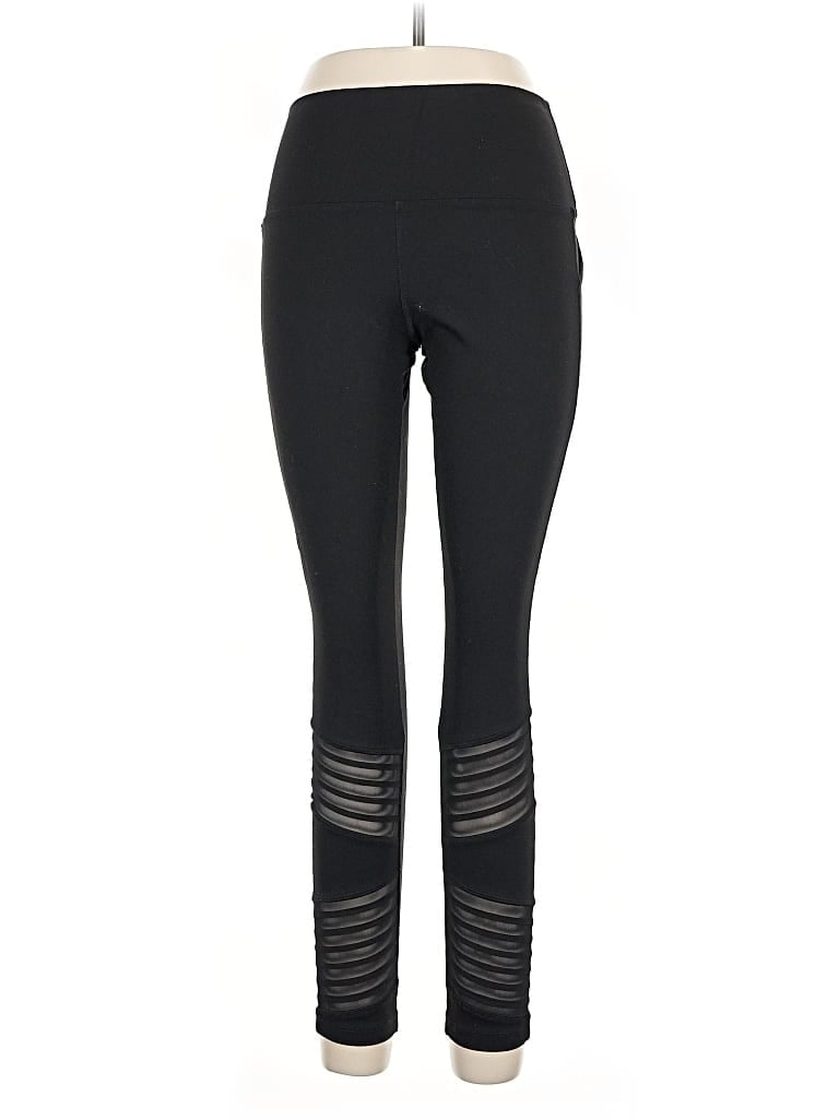 Pre-owned Victoria's Secret Pink Active Pants In Black