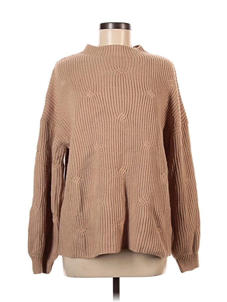 Pre-owned Unbranded Pullover Sweater In Brown