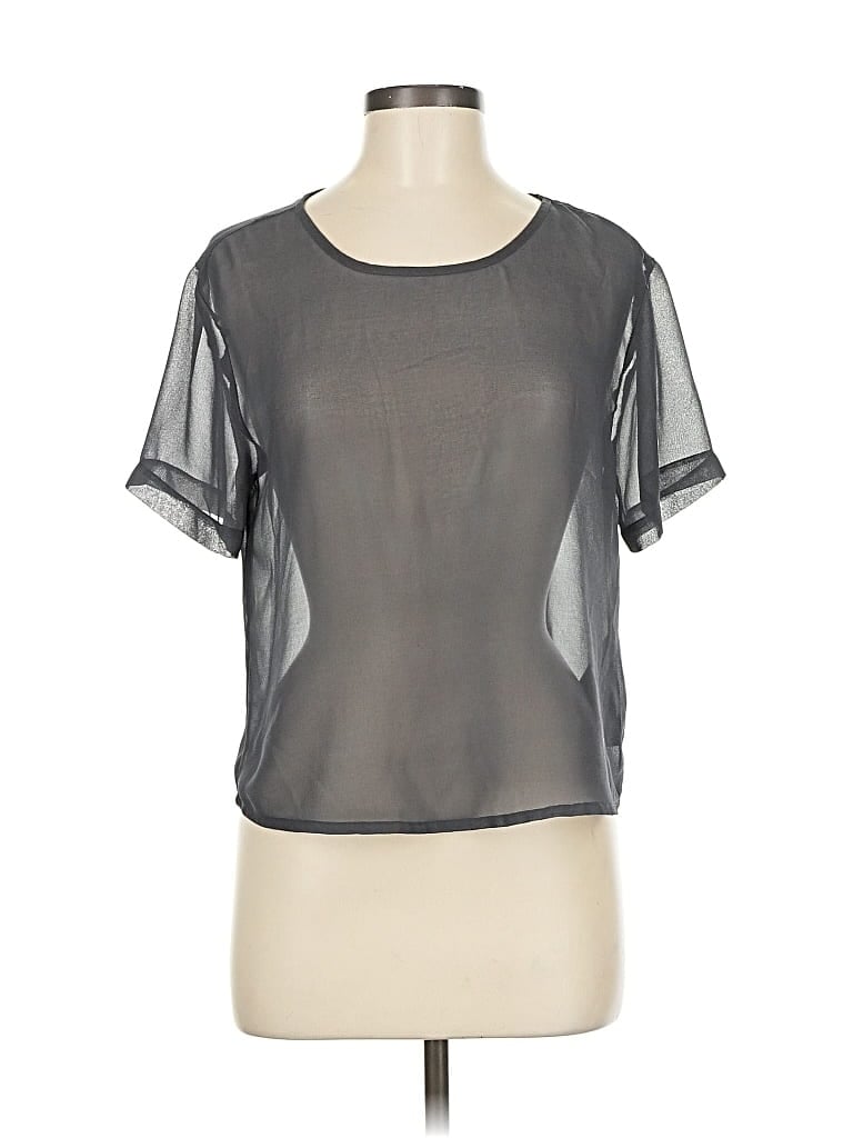 GUESS Pre-owned Short Sleeve T-shirt In Gray